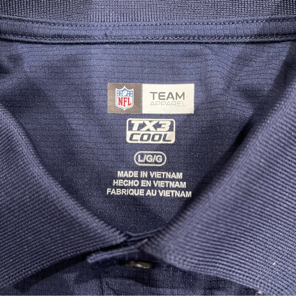 TX3 COOL NFL APPAREL Seattle Seahawks Polo - Picture 3 of 5